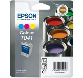 Epson Cartuccia inkjet blister A-M T041 3 colori C13T04104030