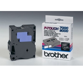 Brother Nastro TX345 bianco-nero TX345