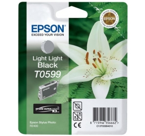 Epson Cartuccia inkjet ink pigmentato blister RS+RF Ultrachrome K11 T0599 nero chiaro-chiaro C13T05994020