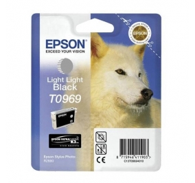 Epson Cartuccia inkjet ink pigmentato blister RS Ultrachrome K3 T0969 nero chiaro-chiaro C13T09694010