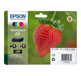 Epson Multipack cartucce inkjet Fragola Claria Home T29/blister RS nero+ciano+magenta+giallo C13T29864010
