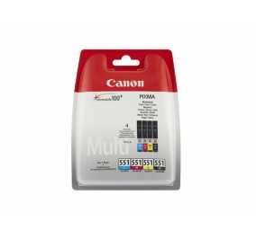 Canon Conf. 4 serbatoi inchiostro blister CLI-551 nero+ciano+magenta+giallo 6509B008