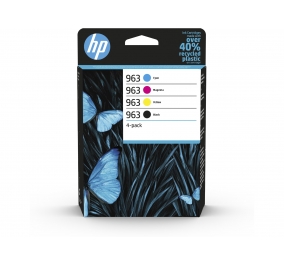 HP Conf. 4 cartucce inkjet 963 nero+ciano+magenta+giallo 6ZC70AE