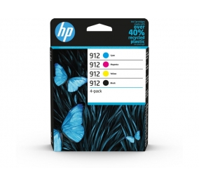 HP Conf. 4 cartucce inkjet 912 nero+ciano+magenta+giallo 6ZC74AE