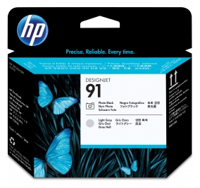 HP Testina di stampa 91 nero foto+grigio chiaro C9463A