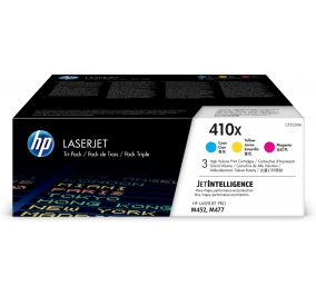 HP Conf. 3 Toner alta capacit JetIntelligence 410X ciano+magenta+giallo CF252XM
