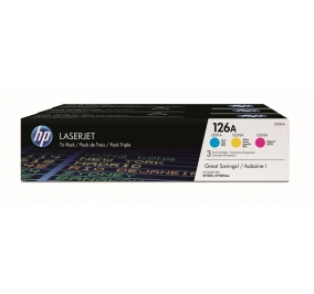 HP Conf. 3 Toner 126A ciano+magenta+giallo CF341A