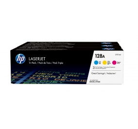 HP Conf. 3 Toner 128A ciano+magenta+giallo CF371AM