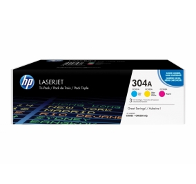 HP Conf. 3 Toner 304A ciano+magenta+giallo CF372AM
