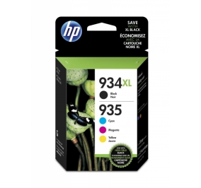 HP Conf. 4 cartucce inkjet alta capacit 934XL/935XL nero+ciano+magenta+giallo X4E14AE
