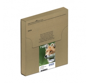 Epson Conf. 4 cartucce inkjet Volpe DuraBrite Ultra Ink T1285 nero+ciano+magenta+giallo C13T12854510