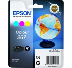 Epson Cartuccia inkjet blister RS+AM+RF 267 3 colori C13T26704020