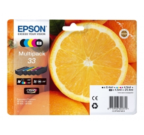 Epson Conf. 5 cartucce inkjet Arance T33 5 colori C13T33374011
