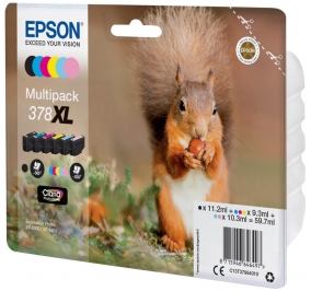 Epson Multipack cartucce inkjet alta capacit Scoiattolo Claria Photo HD 378XL 6 colori C13T37984010