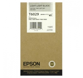 Epson Cartuccia inkjet ink pigmentato Ultrachrome K3 T6029 nero chiaro-chiaro C13T602900