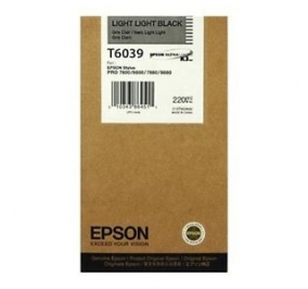 Epson Cartuccia inkjet alta capacit ink pigmentato Ultrachrome K3 T6039 nero chiaro-chiaro C13T603900