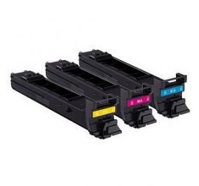 Konica-Minolta Toner MC 4650 ciano+magenta+giallo A0DKJ51