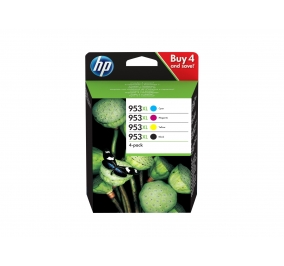 HP Conf. 4 cartucce inkjet alta resa 953XL n+c+m+g 3HZ52AE