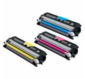 Konica-Minolta Combo pack Toner ciano+magenta+giallo A0V30NH