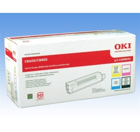 Oki Conf. 4 Toner nero+ciano+magenta+giallo 43698501