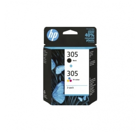 HP Combo pack cartucce inkjet 305 nero +colore 6ZD17AE