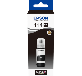 Epson Flacone inchiostro Ecotank 114 nero fotografico C13T07B140