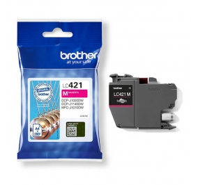 Brother Cartuccia inkjet magenta LC421M