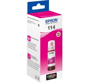 Epson Flacone inchiostro Ecotank 114 magenta C13T07B340