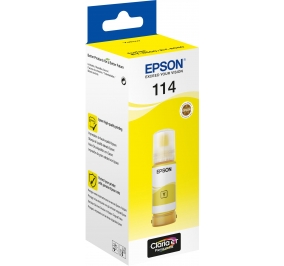 Epson Flacone inchiostro Ecotank 114 giallo C13T07B440