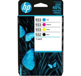 HP Conf. 4 cartucce inkjet 932/933 nero+ciano+magenta+giallo 6ZC71AE