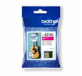 Brother Cartuccia inkjet alta resa magenta LC421XLM