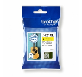 Brother Cartuccia inkjet alta resa giallo LC421XLY