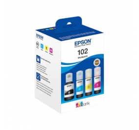 Epson Conf. 4 serbatoi inchiostro 102 nero+ciano+magenta+giallo C13T03R640