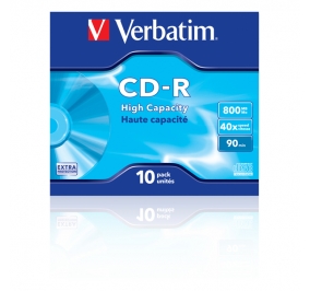CD REGISTRABILE 52X, CAPACIT� 700 MB / 80 MINUTI JEWEL CASE