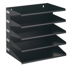 PORTADOCUMENTI SORTER RACK 5 SCOMPARTI NERO DURABLE