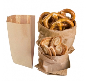 SACCHETTI AVANA 10X18CM +3CM IN CARTA KRAFT REX SADOCH CF.100
