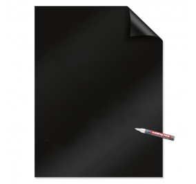 ROTOLO 25FG ELETTROSTATICI 60X80CM NERO MAGIC CHART LEGAMASTER
