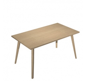 SCRIVANIA 140X80XH74,4CM ROVERE/ROVERE WOODY