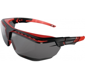 OCCHIALE HONEYWELL AVATAR MONTATURA NERO/ROSSA LENTE GRIGIA ANTIAPPANNAMENTO