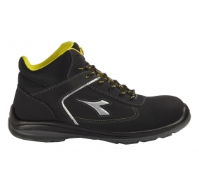 SCARPA BLITZ MID S3 ALTA IN ACTION NABUK IDROREPELLENTE, NYLON E POLIURETANO COLORE NERO TG.40