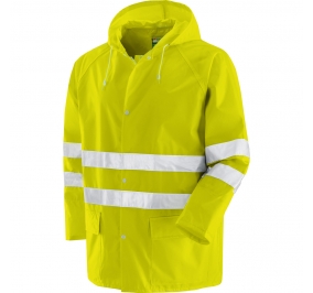 COMPLETO GIACCA E PANTALONE BREMA ALTA VISIBILIT� IN TESSUTO POLIESTERE/PVC.  270 G/M2, TG.M GIALLO Colore Giallo