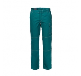 PANTALONE SERIOPLUS STRETCH 97% COTONE 3%SPANDEX PESO 280 GR. TG.XL VERDE Colore Verde