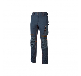 PANTALONE ATOM  90% NYLON ? 10% SPANDEX ? 260 GR/M2 TG.3XL BLU Colore Blu