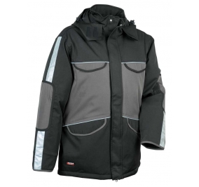 GIACCA IMBOTTITA SAINT MORITZ 00% POLIESTERE 160 G/M�. GRAMMATURA: 250 G/M�.TG.48 NERO/ANTRACITE Colore Nero/antr. 02
