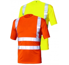 T-SHIRT BASIC AV 100% POLIESTERE PIQUE 160 G/M2.TG.XXL GIALLO Colore Giallo