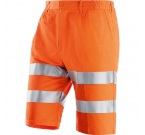BERMUDA ECO REFLEX ALTA VISIBILIT� IN 60% COTONE  E 40% POLIESTERE.TG.48 ARANCIO Colore Arancio