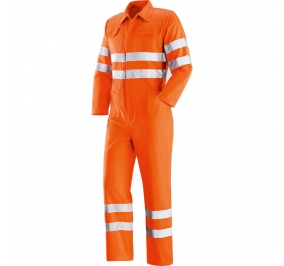 TUTA ALTA VISIBILIT� ECO REFLEX  60% COTONE 40% POLIESTERE PESO: 240 G/M2 TG.L ARANCIO Colore Arancio