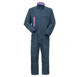 TUTA DAYTONA GABARDINE, 65% POLIESTERE, 35% COTONE. PESO 245 G/M� TG.XL GRIGIO Colore Grigio