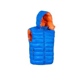 GILET EXPO 100% NYLON, IMBOTTITURA: 140 GR/M2 TG.L ROSSO/NAVY Colore Rosso/Navy