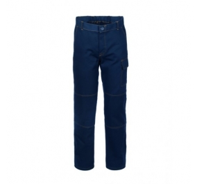 PANTALONE SERIOPLUS + LIGHT 100% COTONE PESO 210 GR.M BLU Colore Blu